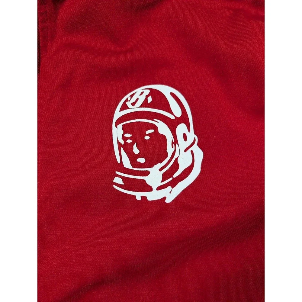Billionaires Boys Club Red The Mickey Track Jacket Mens Size L Streetwear Y2K